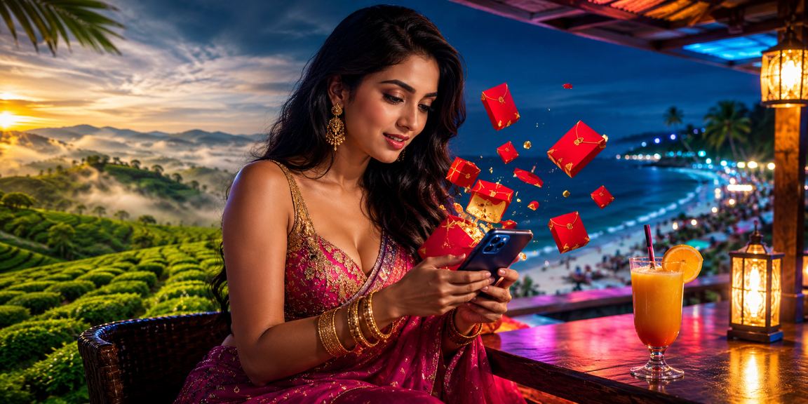 সেন্ট মার্টিনে লাল খামে বোনাস ও চা বাগানের পটভূমিতে উৎসব